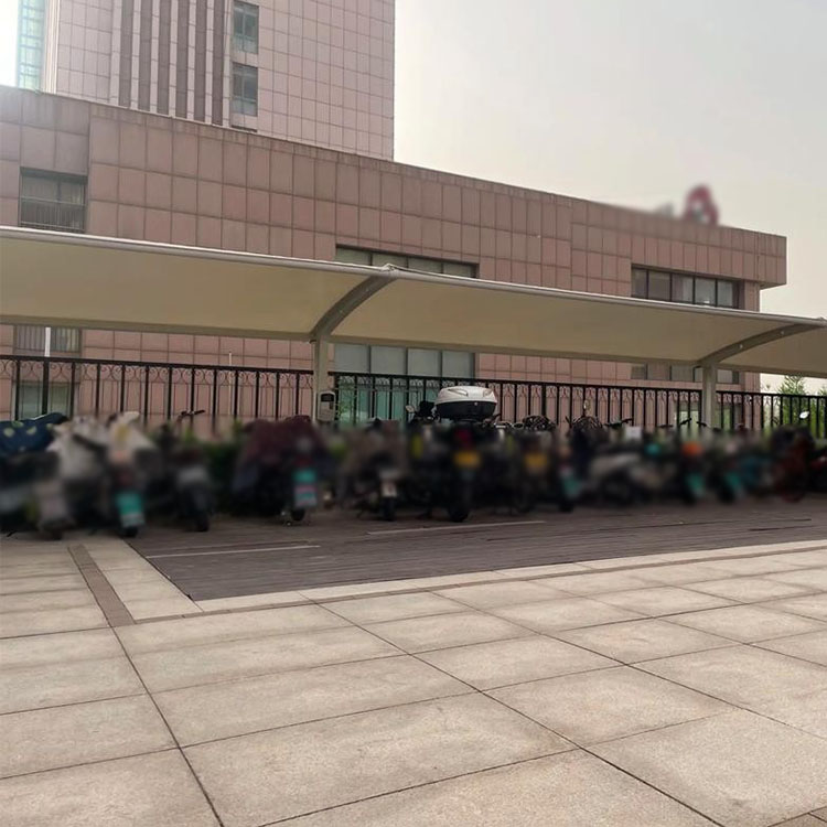 安阳县膜结构电动车棚